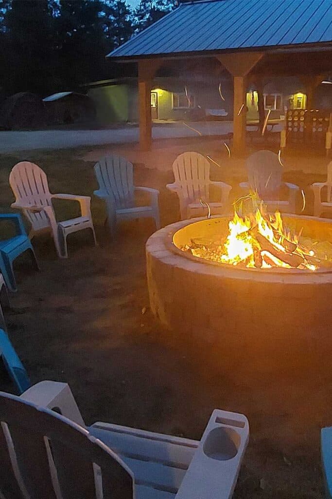 Chairs Around The Campfire